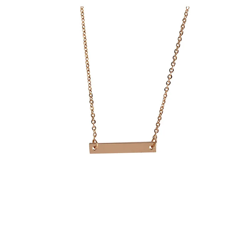 

Fashion Jewelry Necklace Personality Necklace Simple Classic Type Glossy Pendant Necklace Valentine's Day Gift Girl