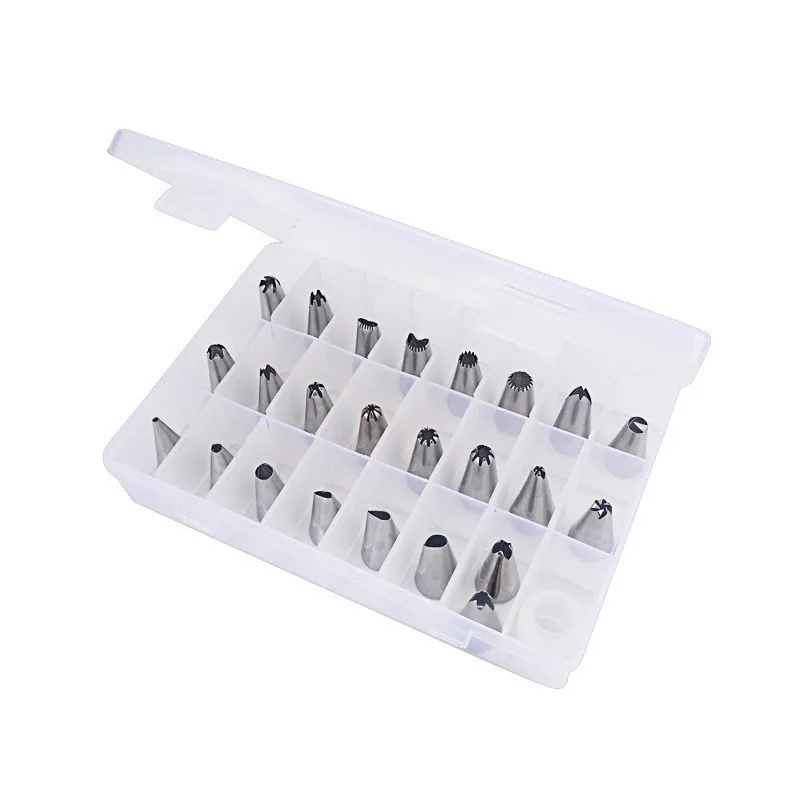 40 шт. Кондитерские насадки инструменты для украшения тортов посуда выпечки