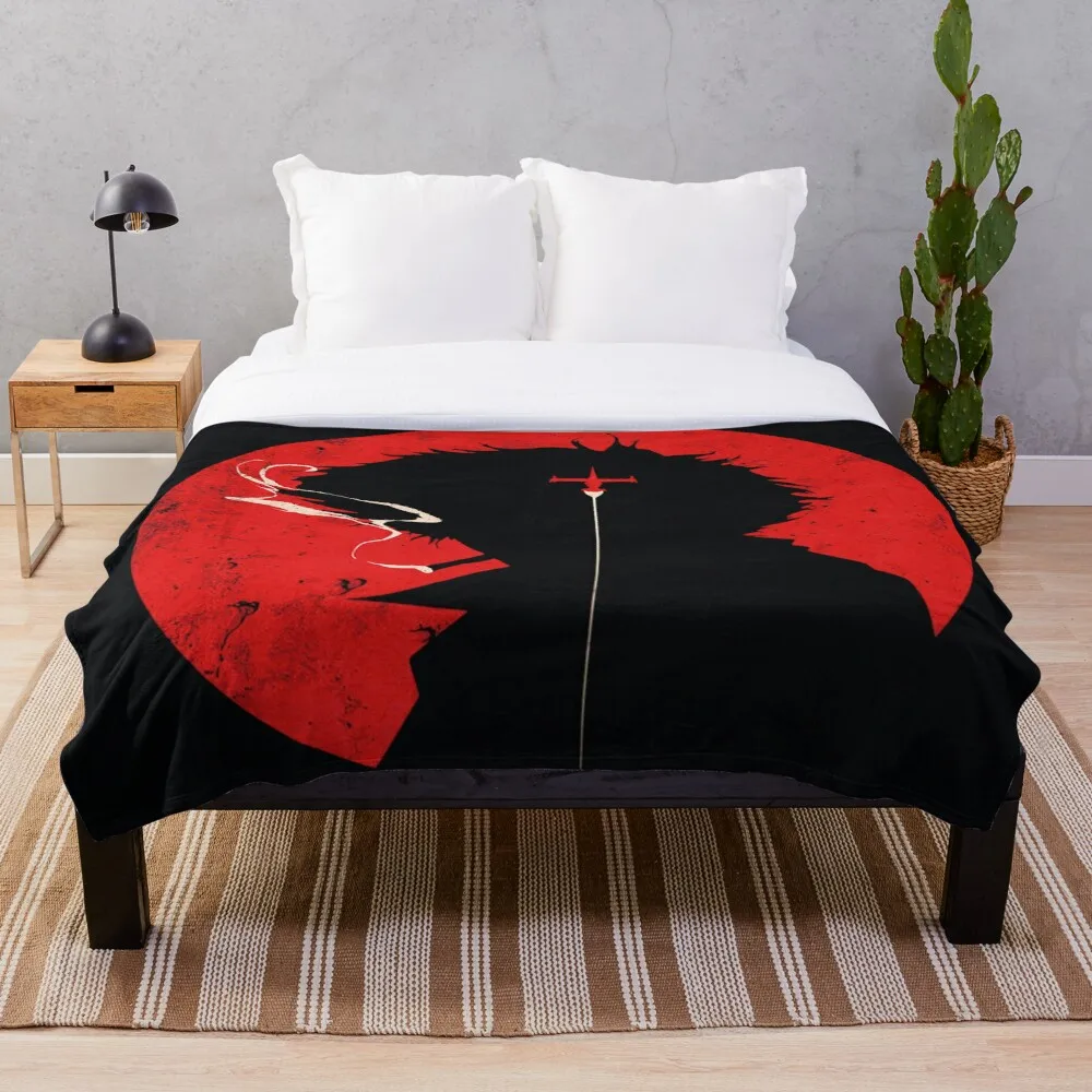 

Флисовое одеяло для мальчиков, теплая кровать для взрослых и детей, покрывало с изображением коровы, Bebop Спайк Шпилька, детский подарок