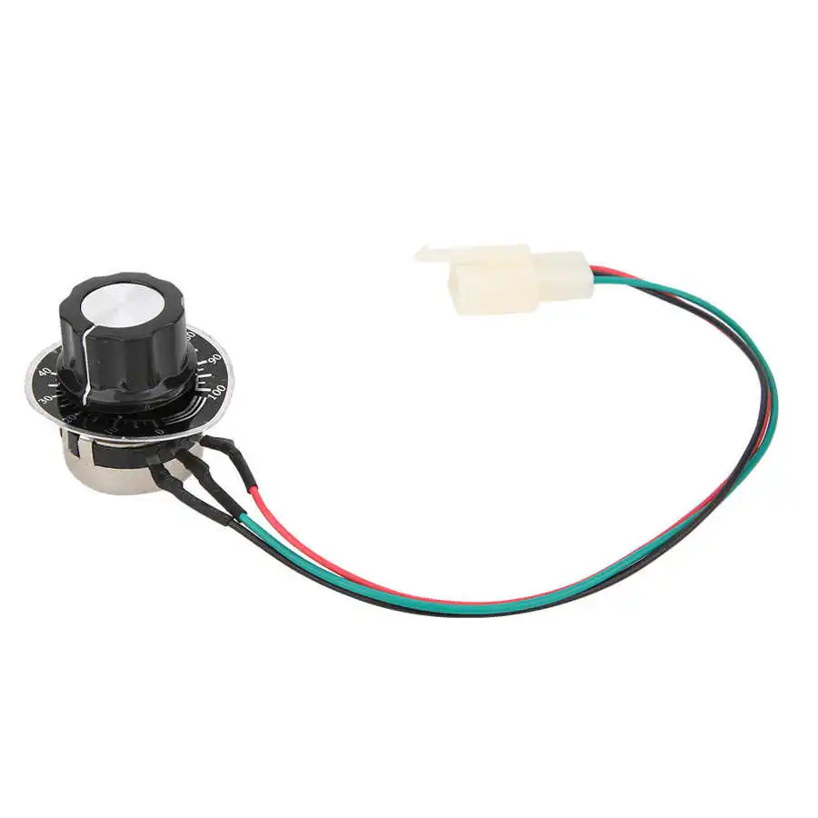 Прочный щетчатый контроллер 12 В 500 Вт фиксированная Ручка вращения переключатель