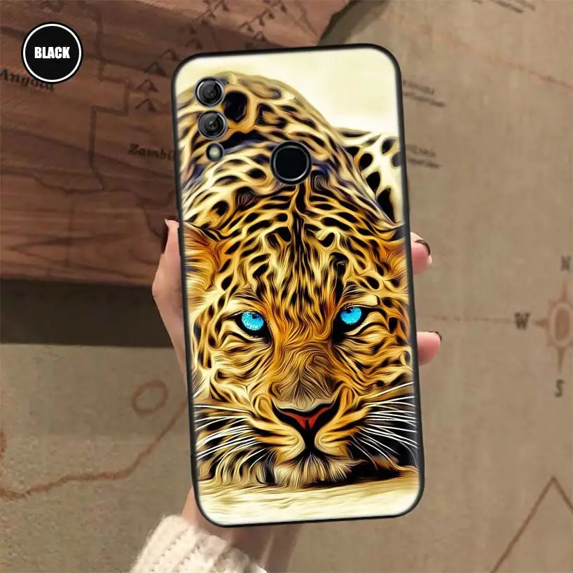Леопардовый Тигр Орел Лев волк Кот крутой чехол для телефона Huawei Honor 10 9 Lite 8A 8X 8S 7A 7X