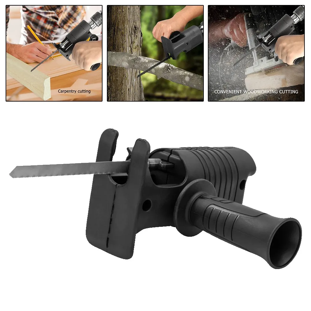 

Electric Drill To Jig Saw Parts Household Electric Drill Modified To Reciprocating Jig Saw Woodworking Metal Cutting Power Tools