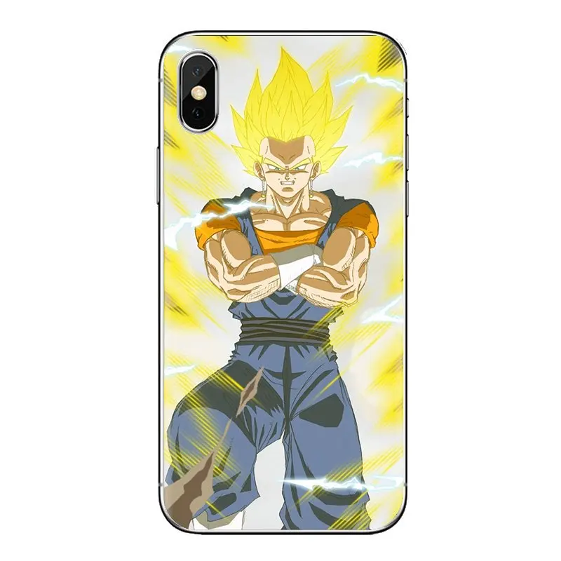 Dragon Ball Z Majin Vegeta Soft Transparent Cases Covers For iPod Touch Apple iPhone 4 4S 5 5S SE 5C 6 6S 7 8 X XR XS Plus MAX |