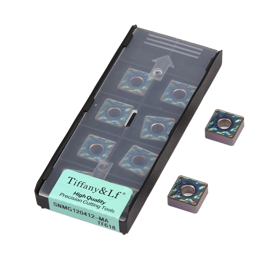 

SNMG120408-MA TF618 External Turning Tool SNMG120412-MA TF618 Carbide Inserts Cutting Tool CNC Lathe Tools ,For Processing Steel