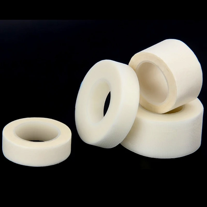 

Pro 1 Roll Breathable Easy To Tear Medical Tape/White Silk Paper Under Patches Eyelash Extension Supply Eyelash Extension Tape