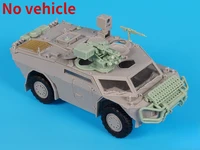 135 scale die cast resin armored vehicle parts model assembly kit german fennek fennek 1a2 modified parts unpainted no car