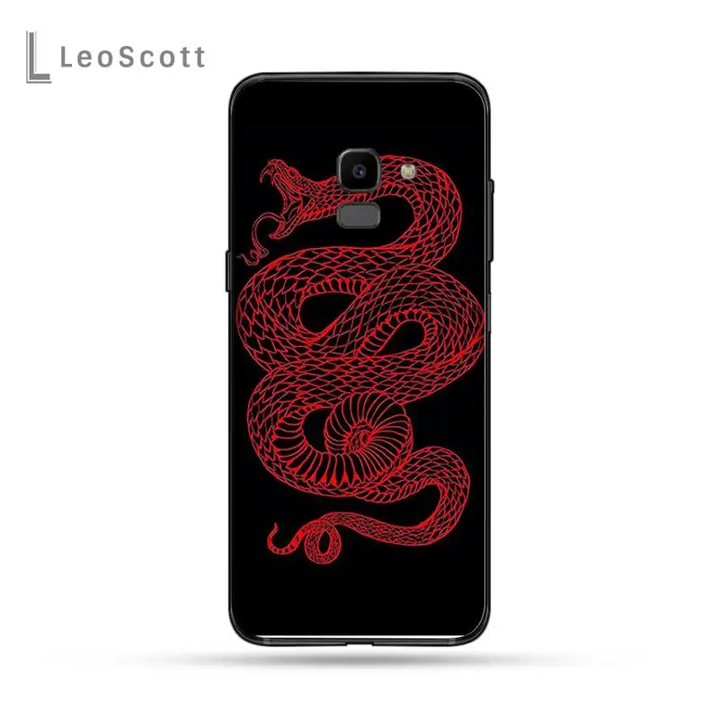 

Snake Hand animal Flower Pattern Phone Case For Samsung Galaxy J2 J4 J5 J6 J7 J8 2016 2017 2018 Prime Pro plus Neo duo