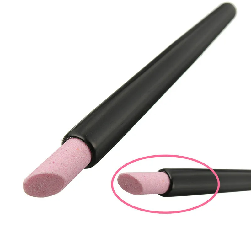 Cuticle Stick Pen 50 шт., для дизайна ногтей, накладные советы, практический дисплей, прозрачный, натуральный цвет, диаграмма, акрил, УФ, накладные Типсы для маникюра, сделай сам, поддельные наклейки - Цвет: Cuticle Stick Pen