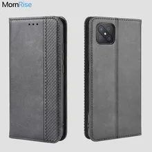 Luxury Retro Slim Magnetic Leather Flip Cover For OPPO Reno 4Z 5G / A92S Case Book Wallet Card Stand Soft Cover Mobile Phone Bag