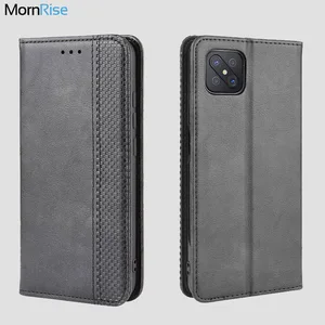 luxury retro slim magnetic leather flip cover for oppo reno 4z 5g a92s case book wallet card stand soft cover mobile phone bag free global shipping