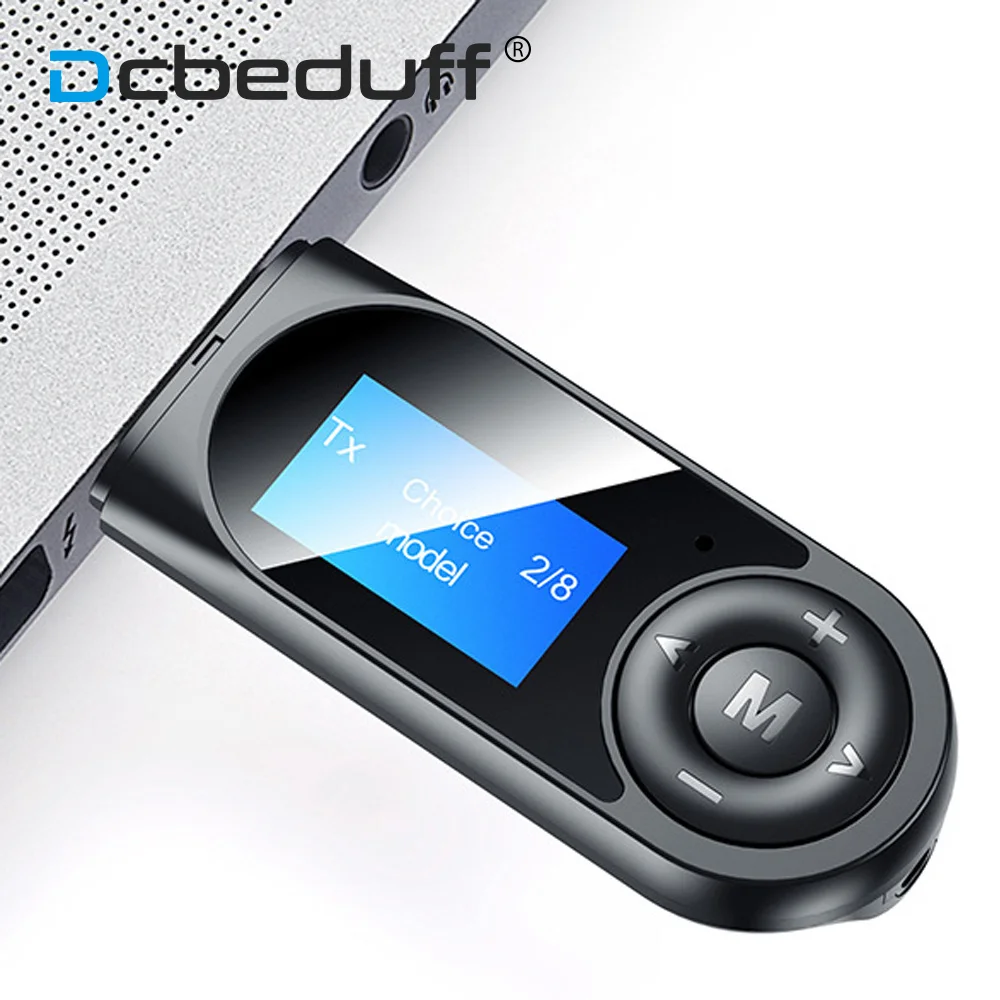 Dongle USB 5 en 1 con Bluetooth 5,0, receptor de Audio con...