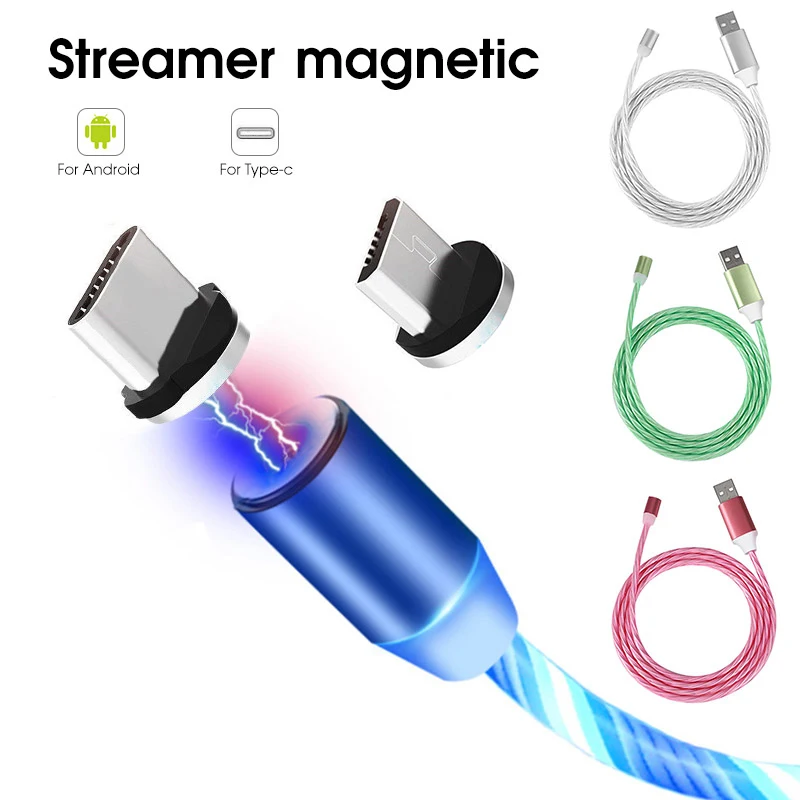 Крутой Магнитный USB кабель для быстрой зарядки usb type C кабель магнитное зарядное устройство для зарядки данных Micro USB кабель мобильного телефона кабель USB шнур