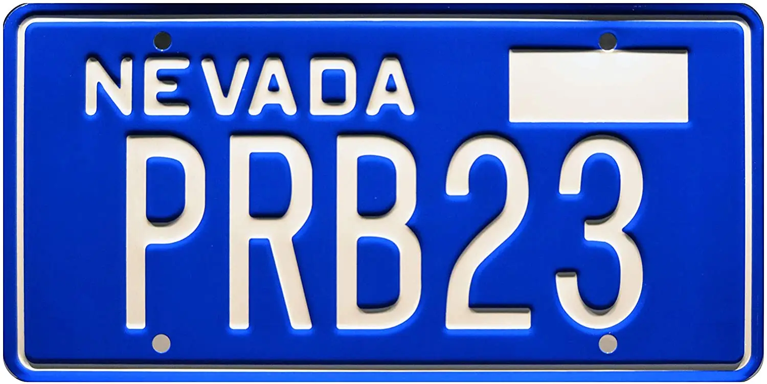 

Celebrity Machines Corvette Summer | PRB23 | Metal Stamped License Plate