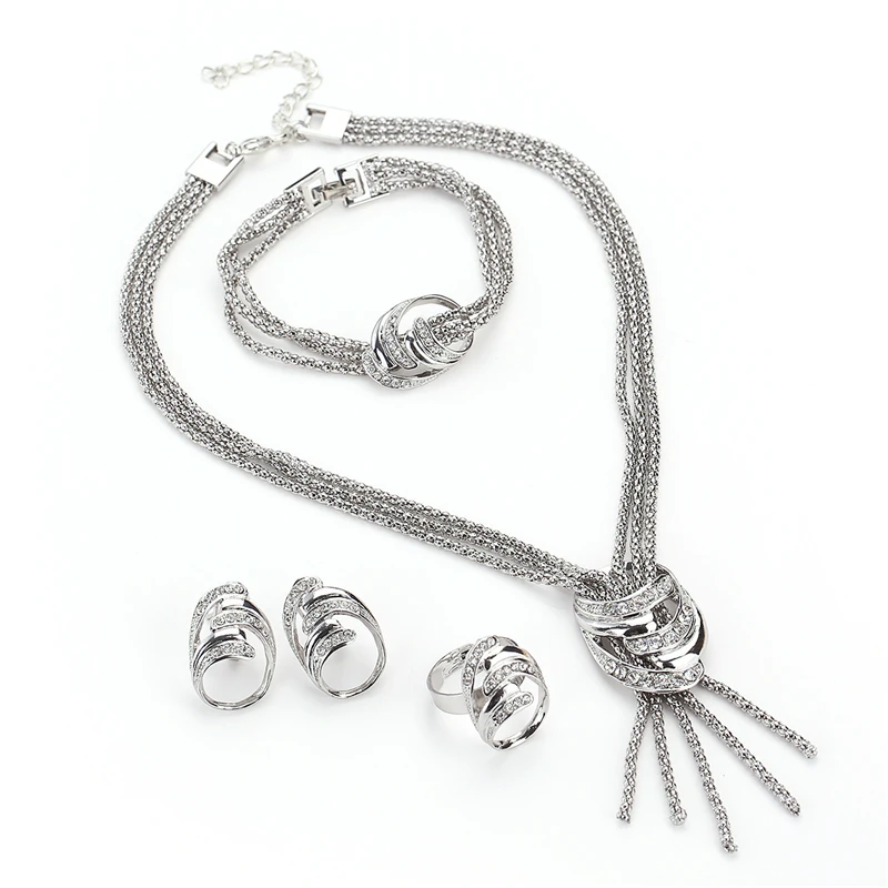 CWEEL Ювелирные наборы винтажные турецкие женские африканские бусы ювелирный