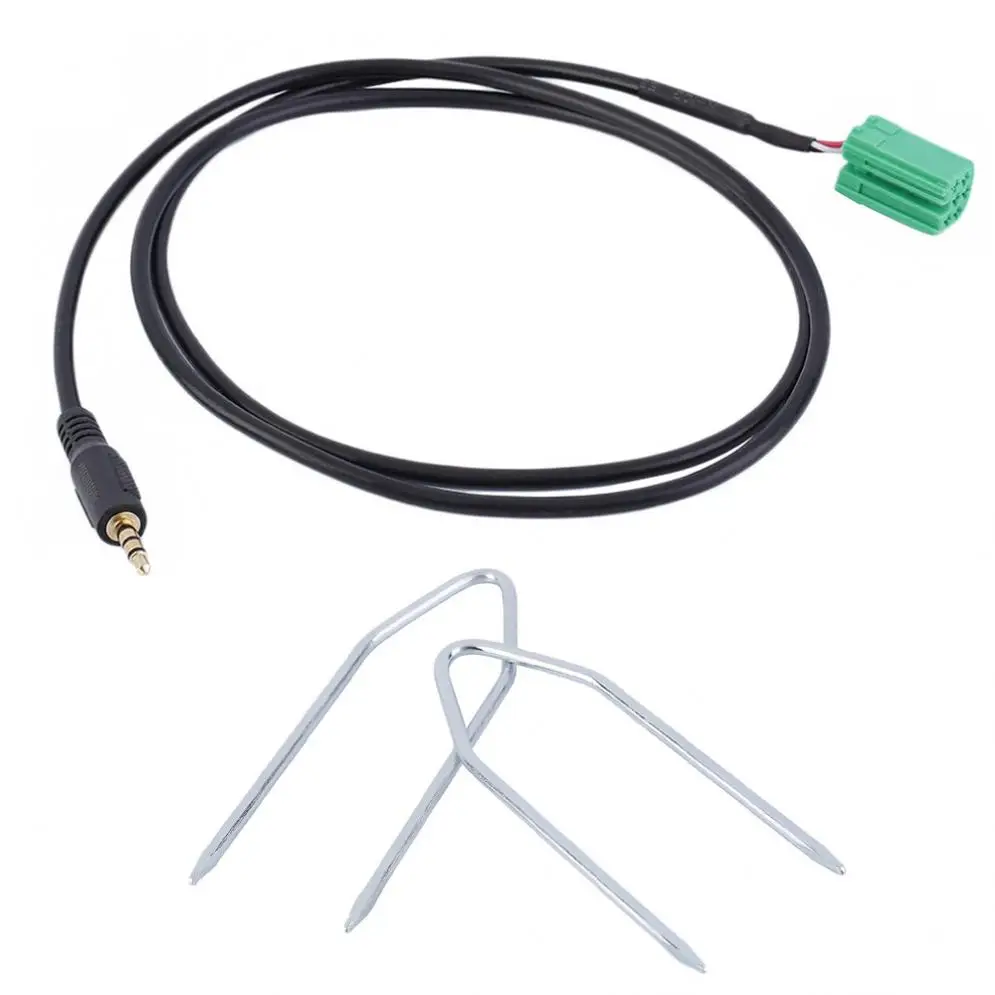 Легкий 3 5 мм AUX автомобильный аудио входной кабель адаптера с инструментами для