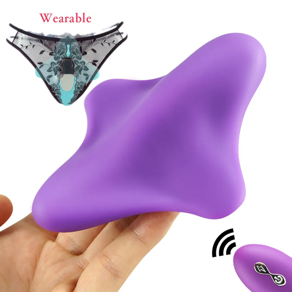 Носимый вибратор интимные игрушки для женщин анальная пробка взрослых