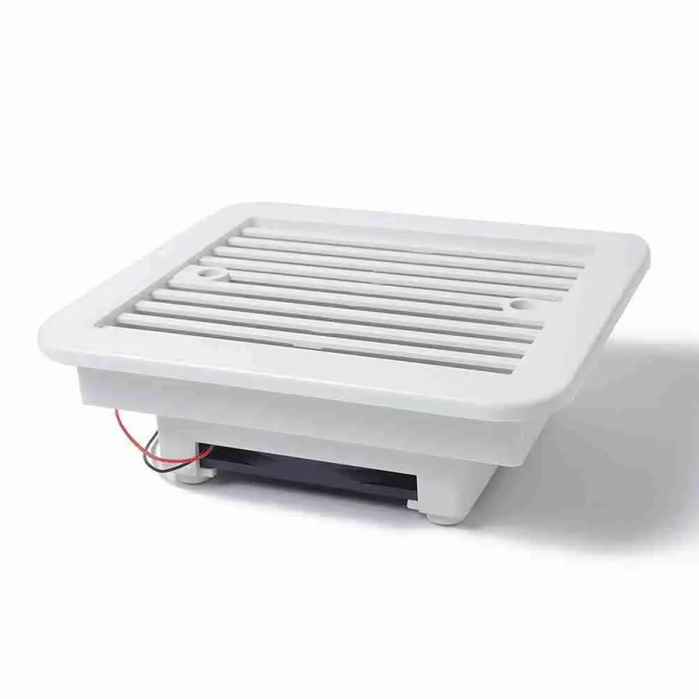 

12V 4W Fridge Vent With Fan For RV Trailer Caravan Wind Strong Camper Car Automobile Accessories Side Exhaust Styling Air A9C7
