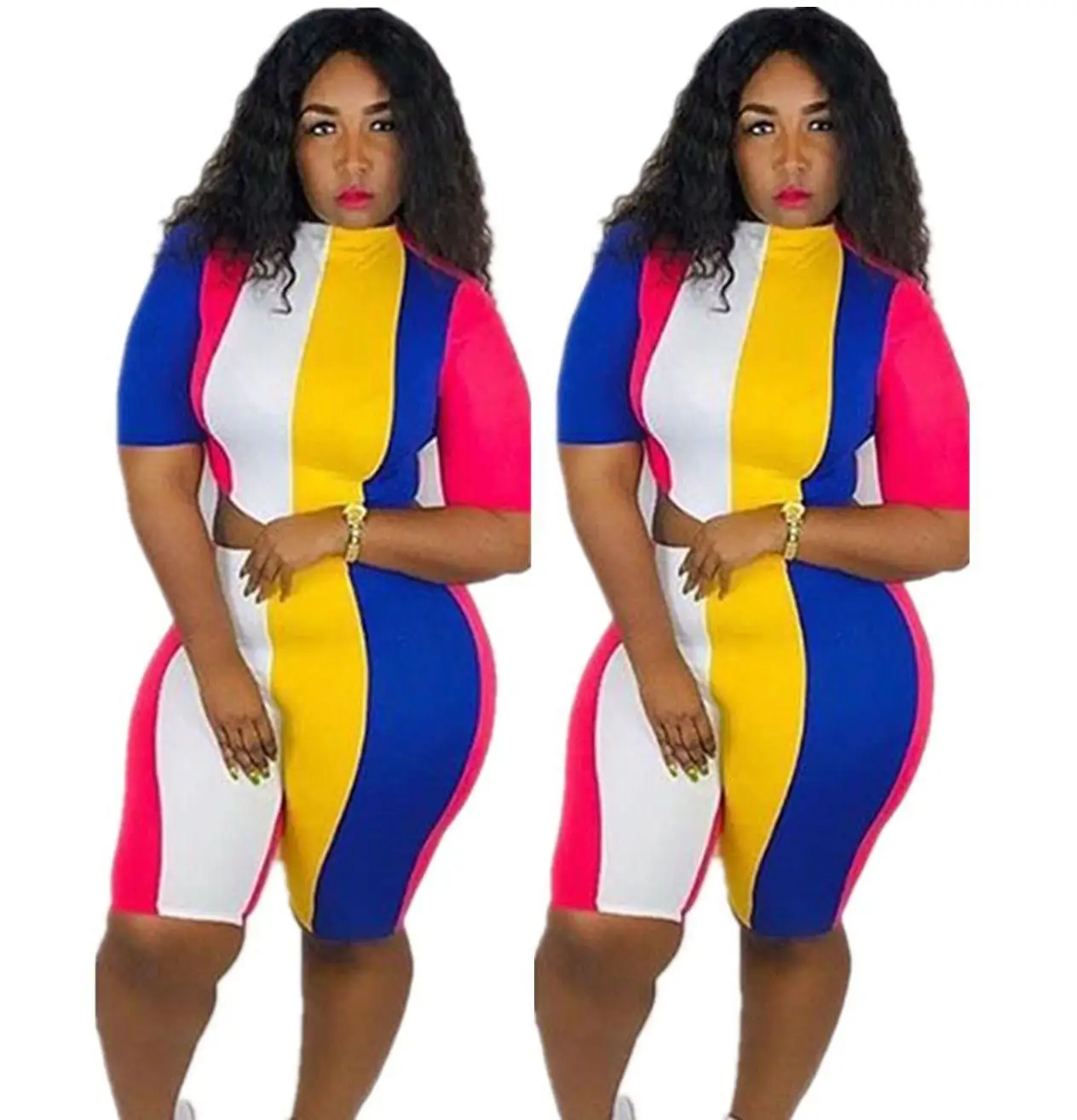 Женские принтованные шорты штаны в полоску комбинезон сексуальный клубный