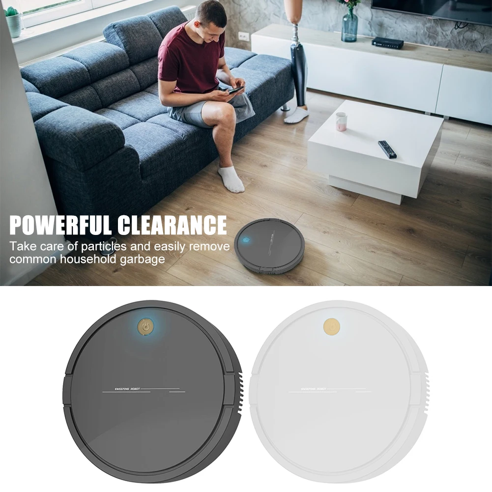 

USB Charging Intelligent Lazy Robot Vacuum Cleaner Household Sweeping Robot