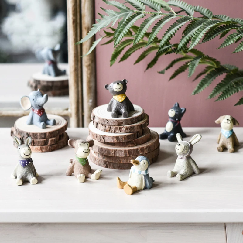 Креативное мультяшное украшение для дома магазина настольное полимерные