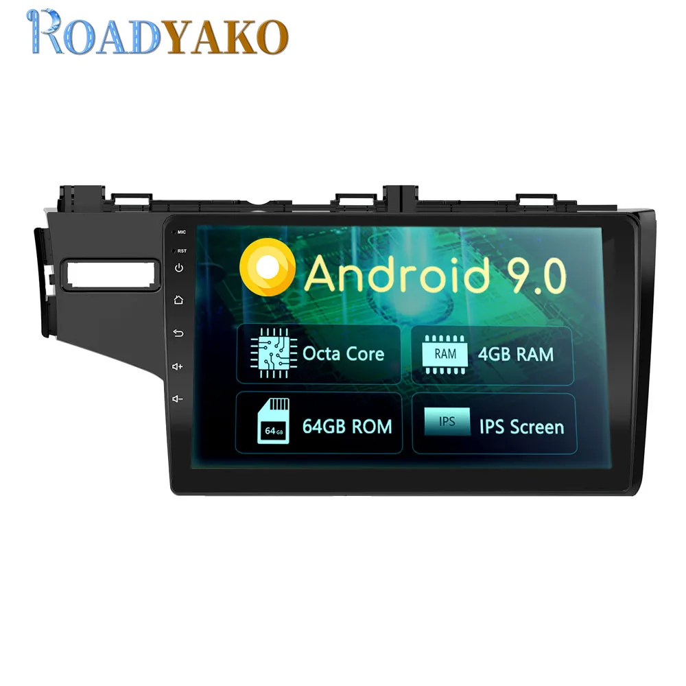 

Мультимедийная магнитола для Honda Fit 10,1-2014, 2017 дюйма, Android, GPS-навигация, 2 Din
