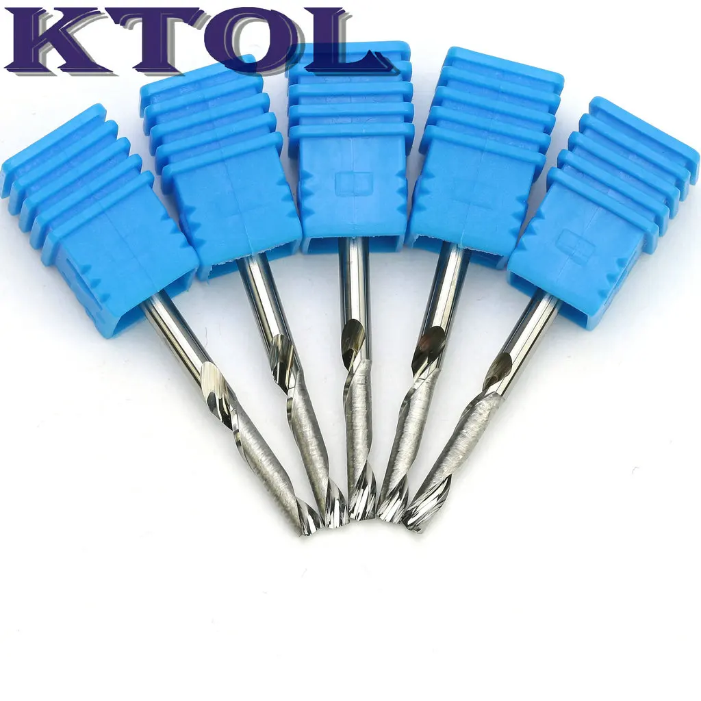 3 175 мм Один Флейта алюминиевый торцевой фрезы Вольфрам твердосплавных