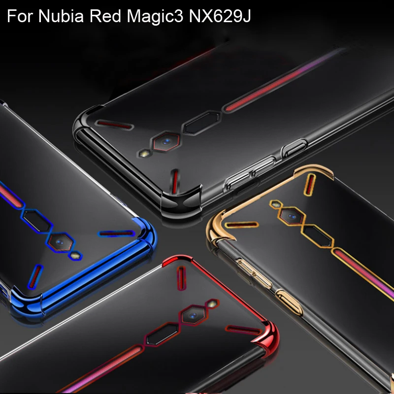 Для Nubia Red Magic 3 игровая подставка ультра тонкий мягкий чехол для zte Nubia RedMagic 3 NX629J игровой Чехол для мобильного телефона Чехлы для задней панели