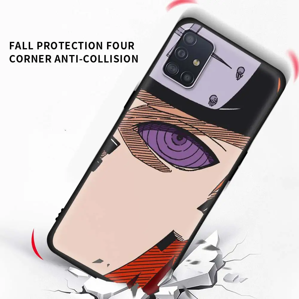 

Anime Naruto Kakashi Phone Case for Samsung Galaxy A51 A71 A01 A11 A21 A21s A31 A41 A42 5G A50 A10 A20e Back Cover Soft Coque