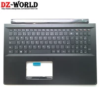 neworig palmrest upper case with german backlit keyboard for lenovo edge 15 flex 2 pro 15 laptop c cover 5cb0g91219