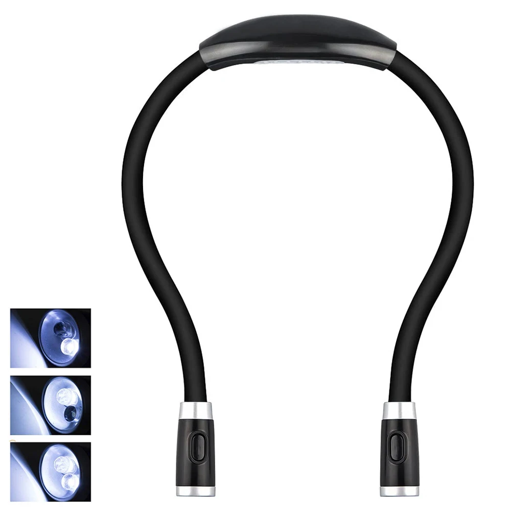 Светодиодная лампа на шею гибсветильник светильник свободные руки для чтения