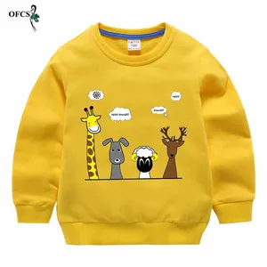 Хлопковый джемпер с капюшоном для мальчиков и девочек, на весну-осень, 10 цветов