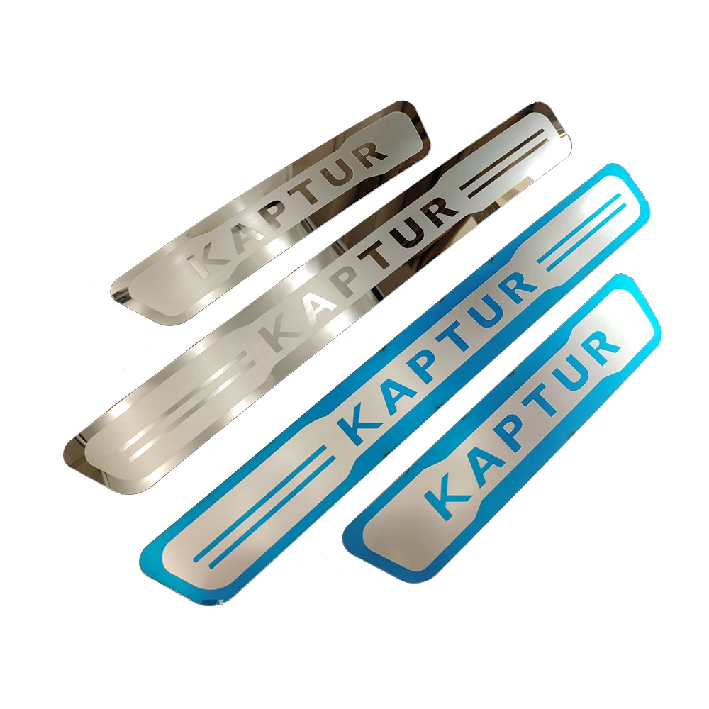 Автомобильные аксессуары для Renault Captur Каптур порога Защитные Стикеры крышка авто