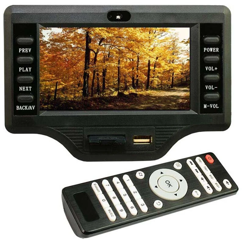 

ЖК-дисплей Bluetooth приемник декодер MP4/MP5 видео декодирование