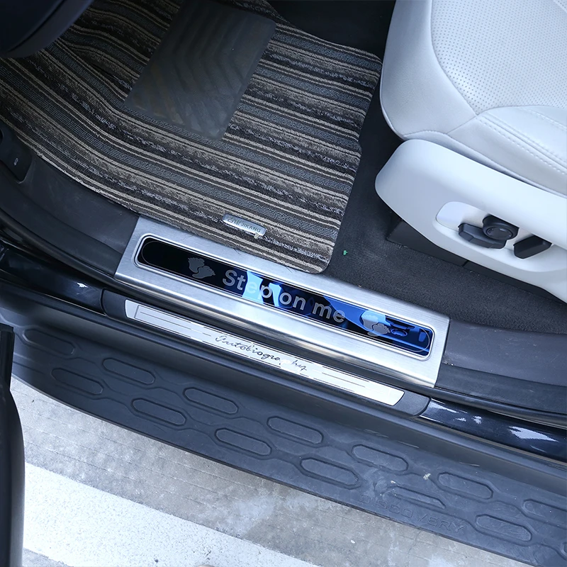 Защитная Накладка на порог из нержавеющей стали для Land Rover Discovery 5 LR5 L46 2017-20 |