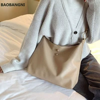 large capacity women shoulder bags new ladies totes pu leather casual messenger bags casual female handbags sac a hobos