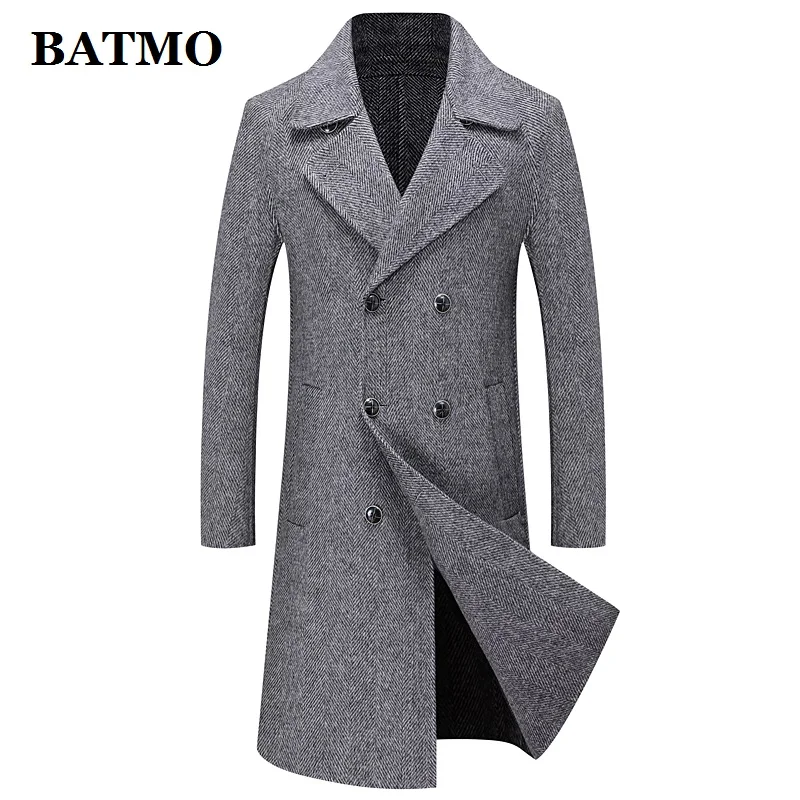 BATMO 2021 Новое поступление Сезон осень зима Высокого качества 80% альпака двубортное