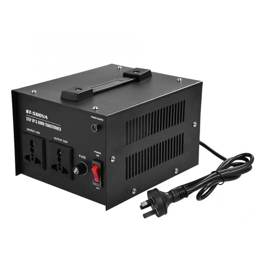 Повышающий и понижающий преобразователь напряжения трансформатор с вилкой США