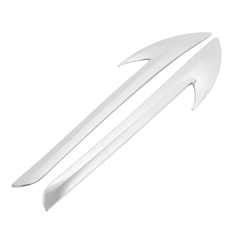 Abs Хромированная передняя Центральная решетка бампер отделка порога для Toyota Prius