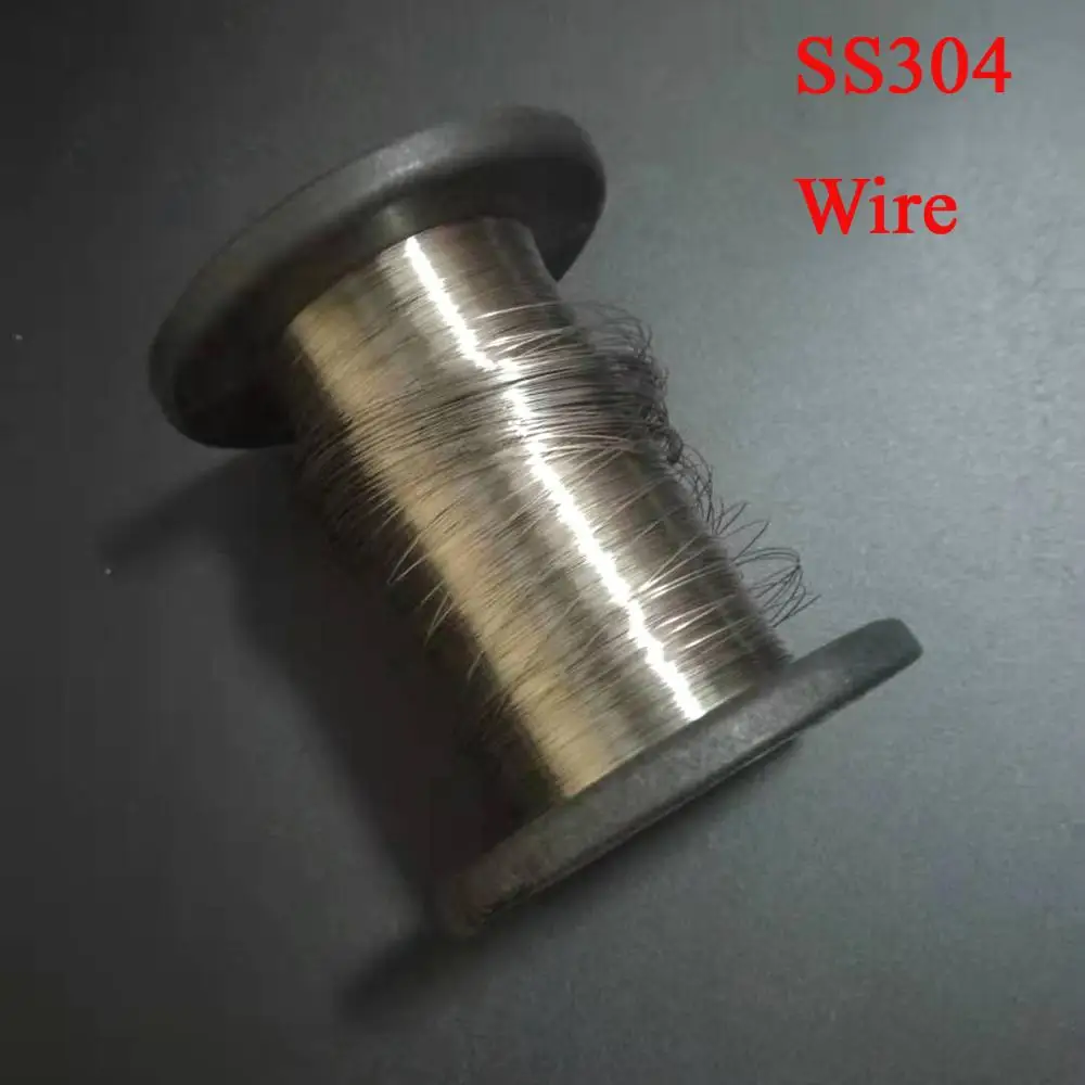DIY инструмент части 100 метров SS304 проволока твердого состояния яркая стальная |