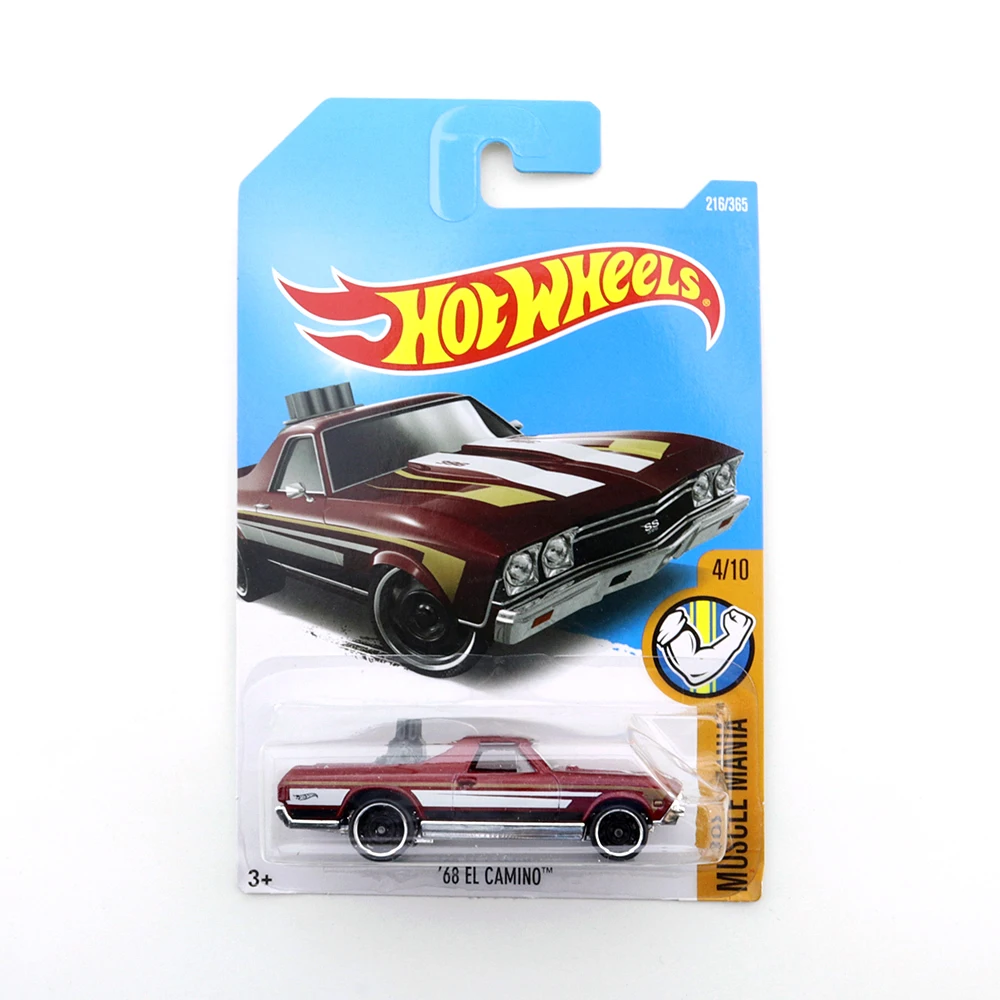 

2017-216 Hot Wheels 68 EL CAMINO Mini Alloy Coupe 1/64 Metal Diecast Model Car Kids Toys Gift