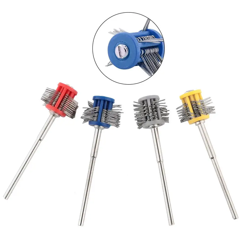 2 шт Pro texturing полировальные кисти 1 мм проволока ювелирные инструменты для