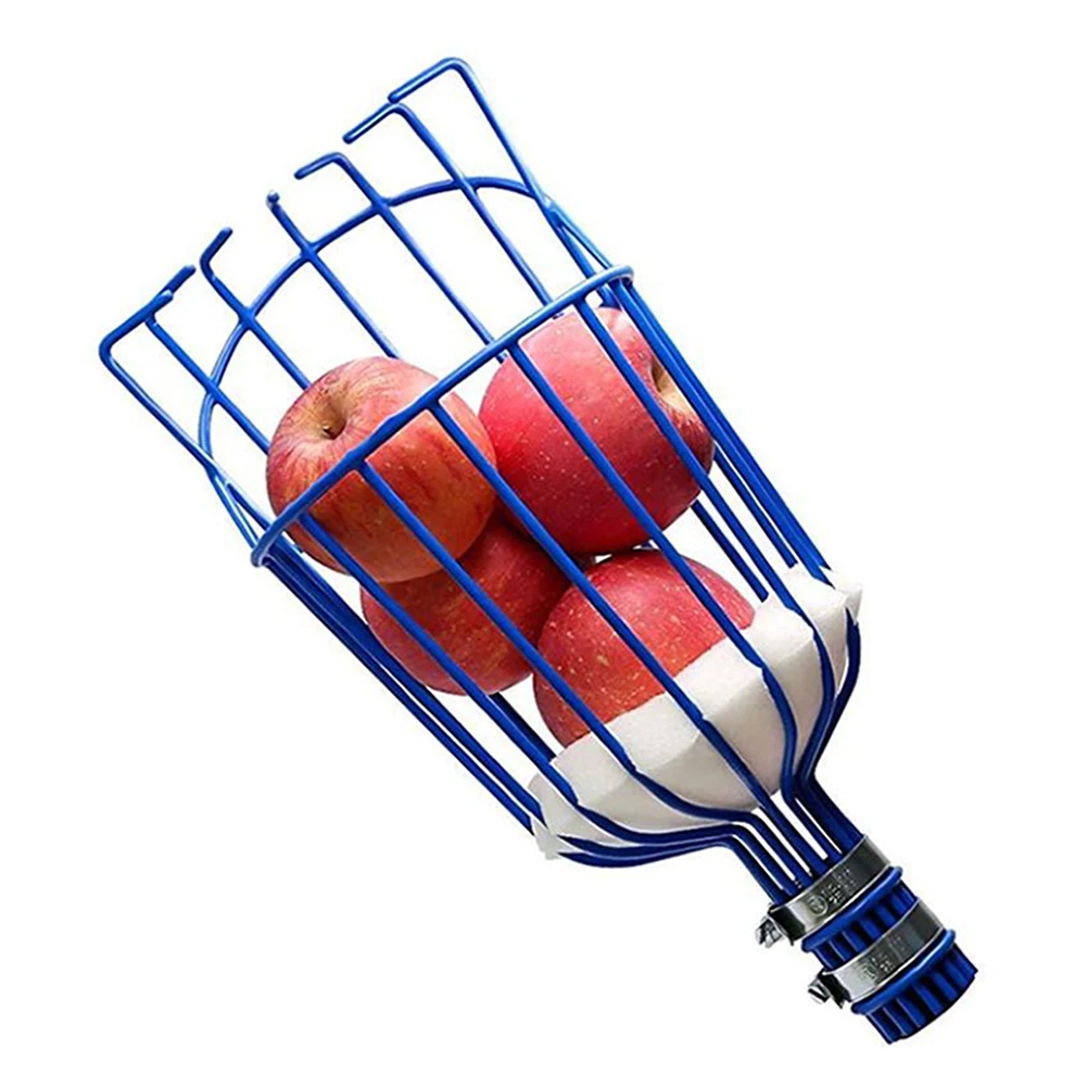 

Detachable Fruit Picker Low Carbon Steel Wire Greenhouse Orange Collection Catcher Farm Gardening Fruit Picking Head Tool