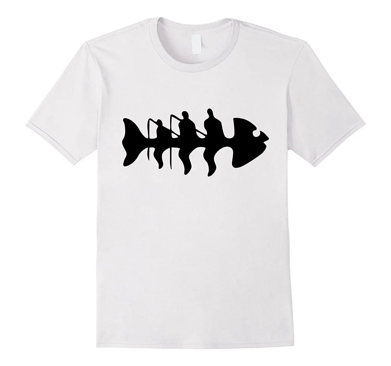

Fishbone T-shirt Fish Fisherman Fishes Shirt Cool Slim Fit Letter Printed Top Tee 100% Cotton Print Mens Summer O-Neck