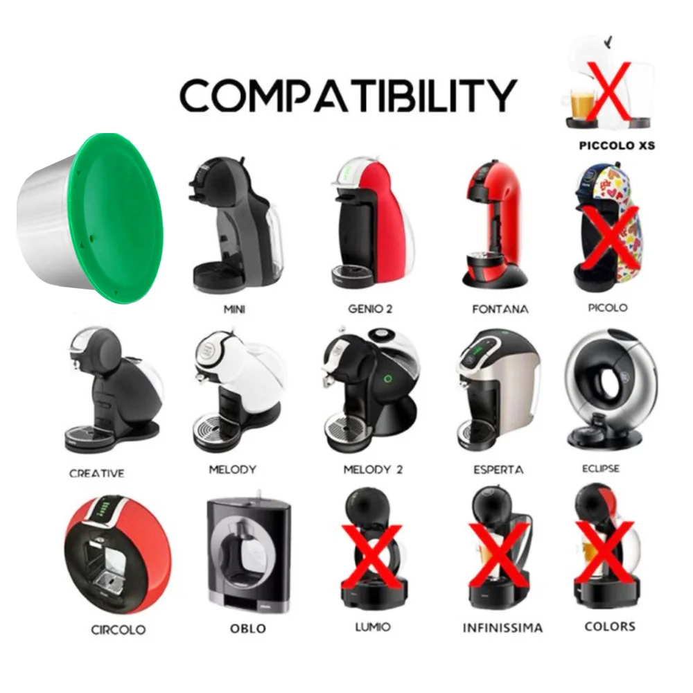 Склад в России многоразовые Нержавеющая сталь металлический Кофе капсулы