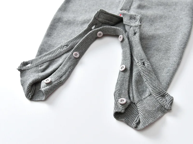 

Autumn Baby Boys Rompers Jumpsuits 100%Cotton Knitted Newborn Infantil Sweaters Overalls One Pieces Toddler Kids Outfits Clothes