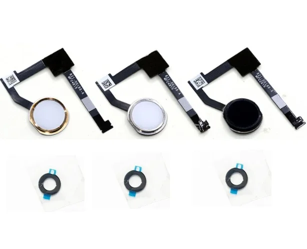 10 шт./лот кнопка домой гибкий соединительный ленточный кабель с кнопкой для ipad air 2