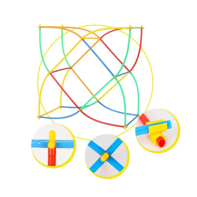 Конструктор из пластика 4D сделай сам набор игрушек креативный конструктор для