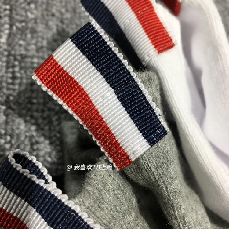 

2021 Fashion TB THOM Brand Socks Men Women Cotton Striped No Show Casual Sports Crew Socks Ankle Ins 6 Pairs