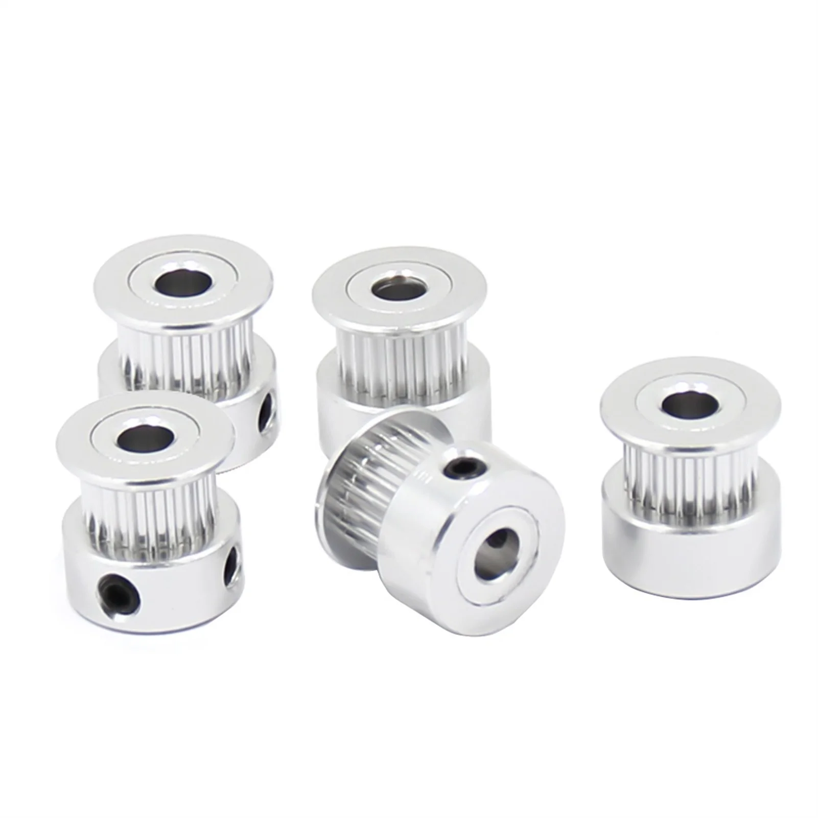 

5pcs GT2 Timing Pulley 2GT 20 Teeth Aluminum Bore 5mm Synchronous Wheels Gear Part For Width 6mm 3D Printer Parts