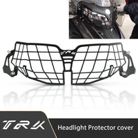 for bennlli trk 502 x trk 502 trk 502x 2018 2019 2020 2021 motorcycle aluminum headlight protector cover grill accessories
